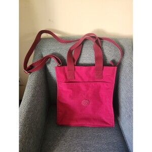 Kipling "Inara" Large Crossbody Tote Bag Bright Fuschia Purple